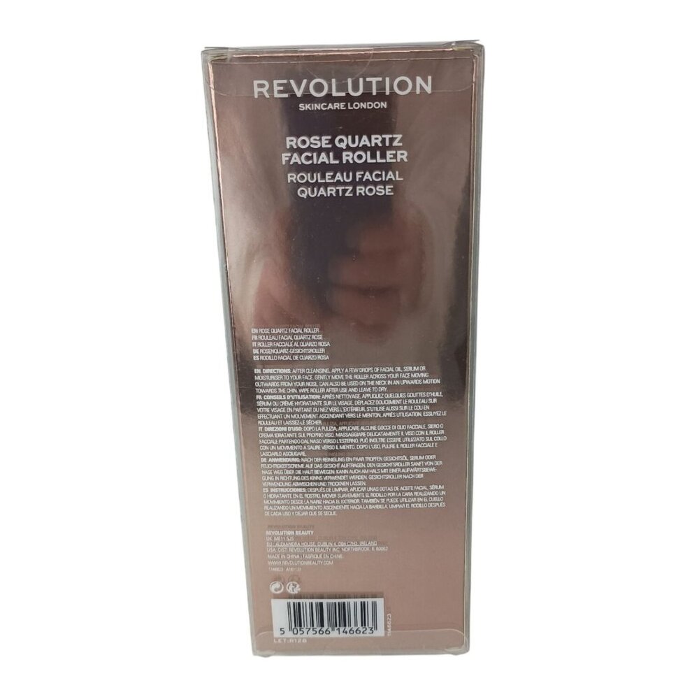 Revolution Face Skincare London Rose Quartz Anti-Aging Wrinkle Beauty Facial Rol - Picture 4 of 4